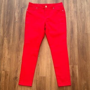 d. jeans Vibrant Red Women's Jeans Size 10